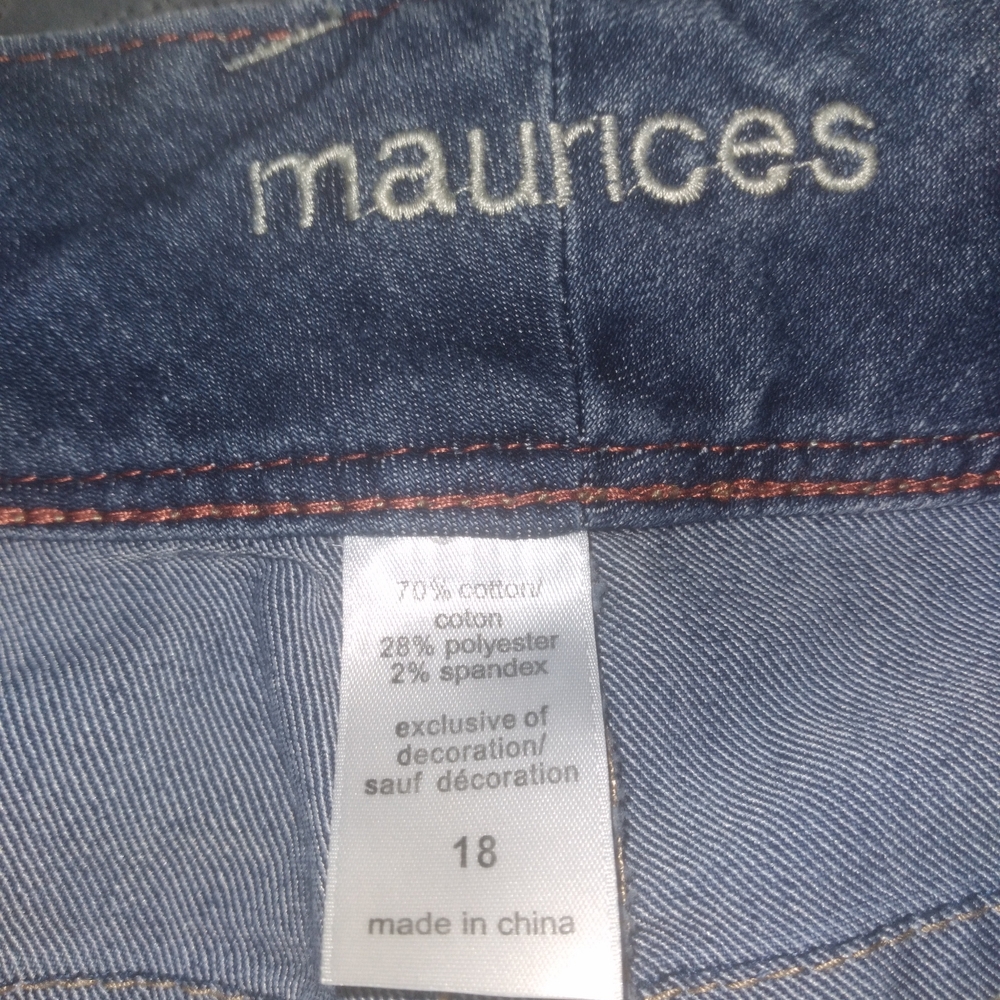 Maurices Dark Blue Denim Pants